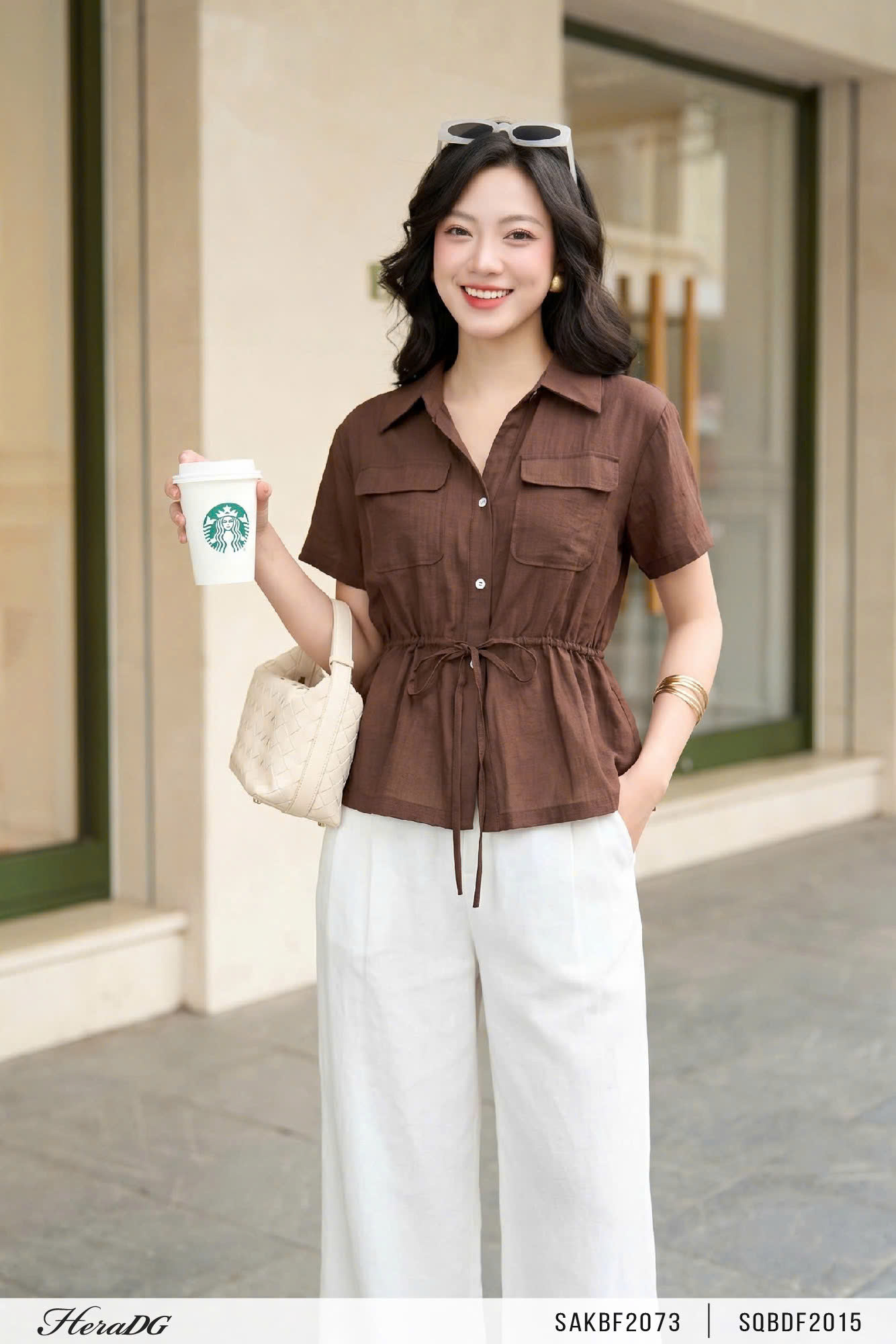 Ảnh của Áo kiểu eo rút dây