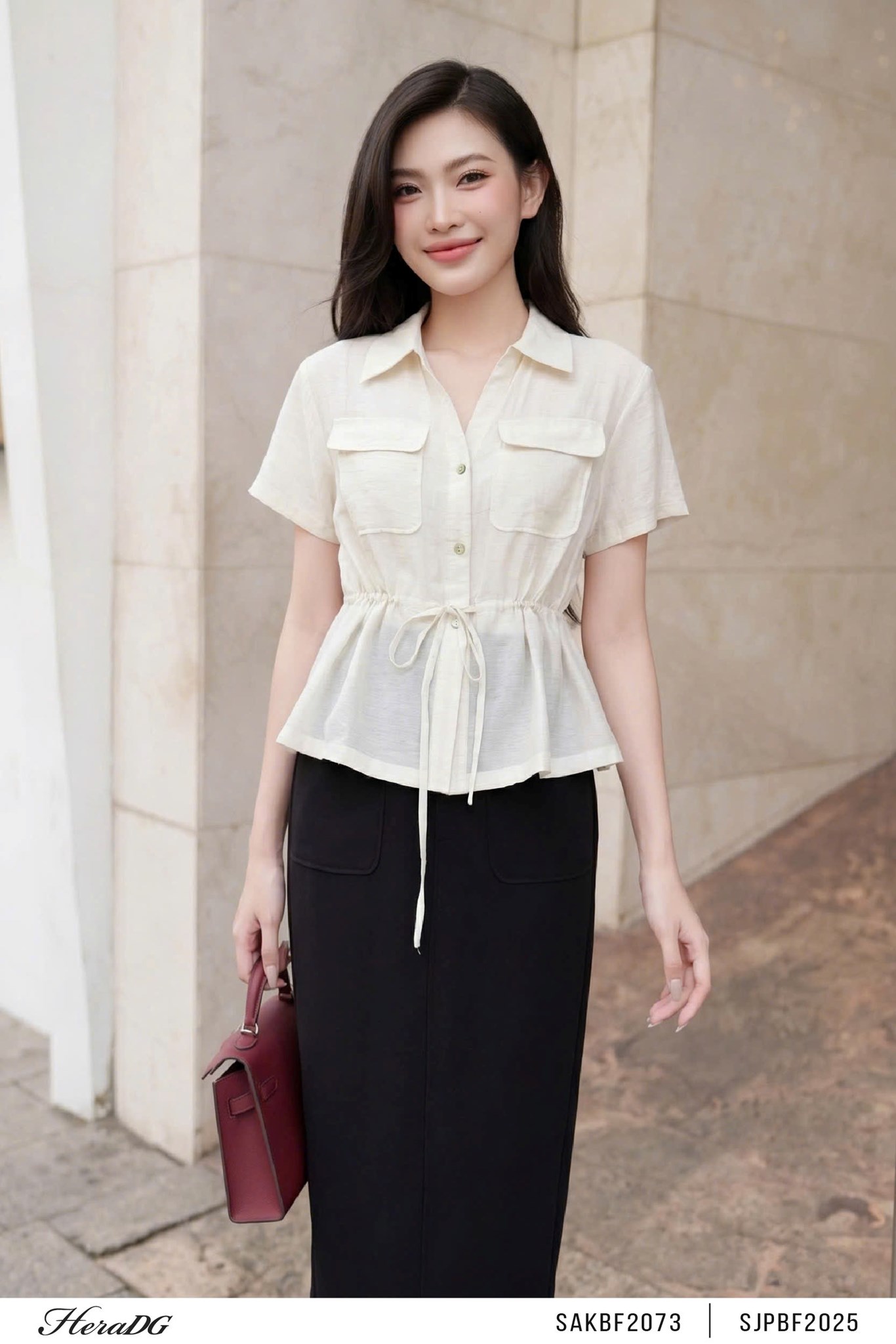 Ảnh của Áo kiểu eo rút dây