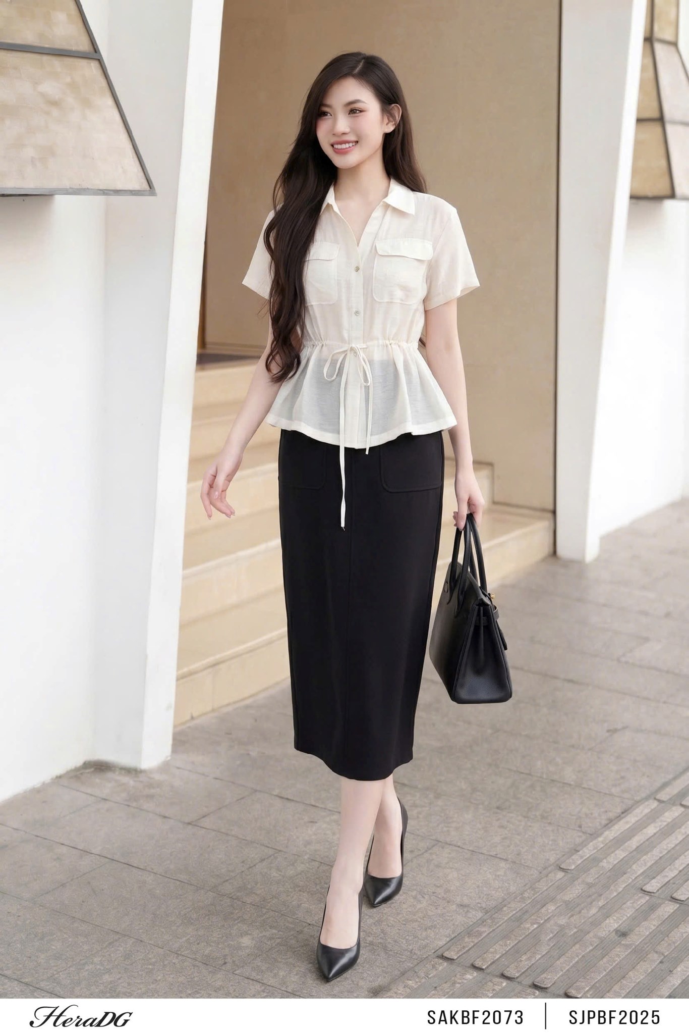 Ảnh của Áo kiểu eo rút dây