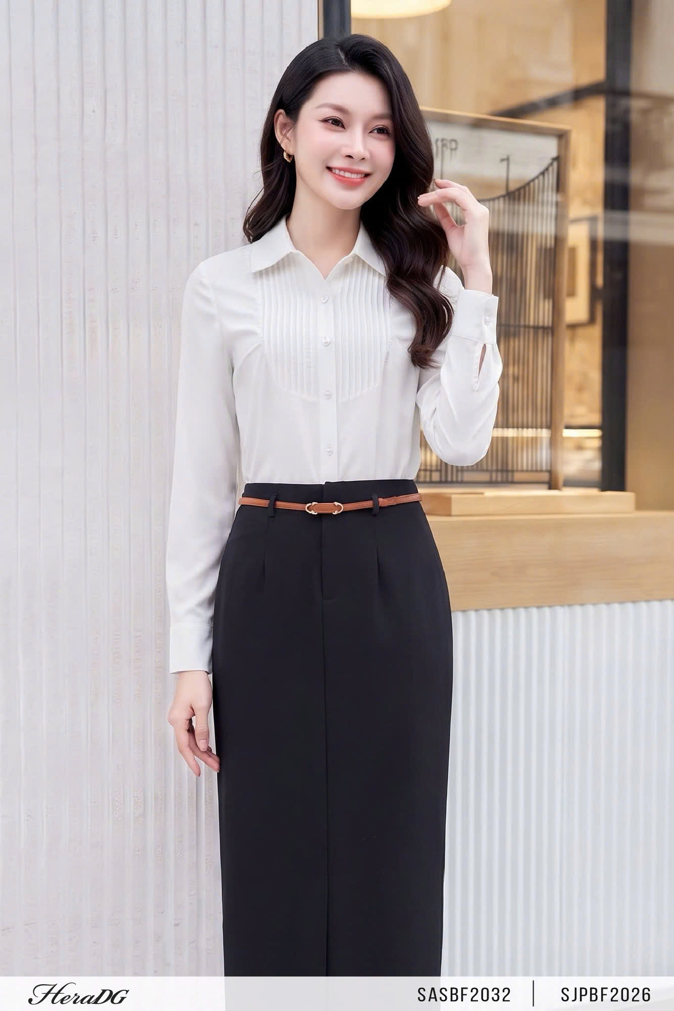 Ảnh của Áo sơ mi cổ bấu ly