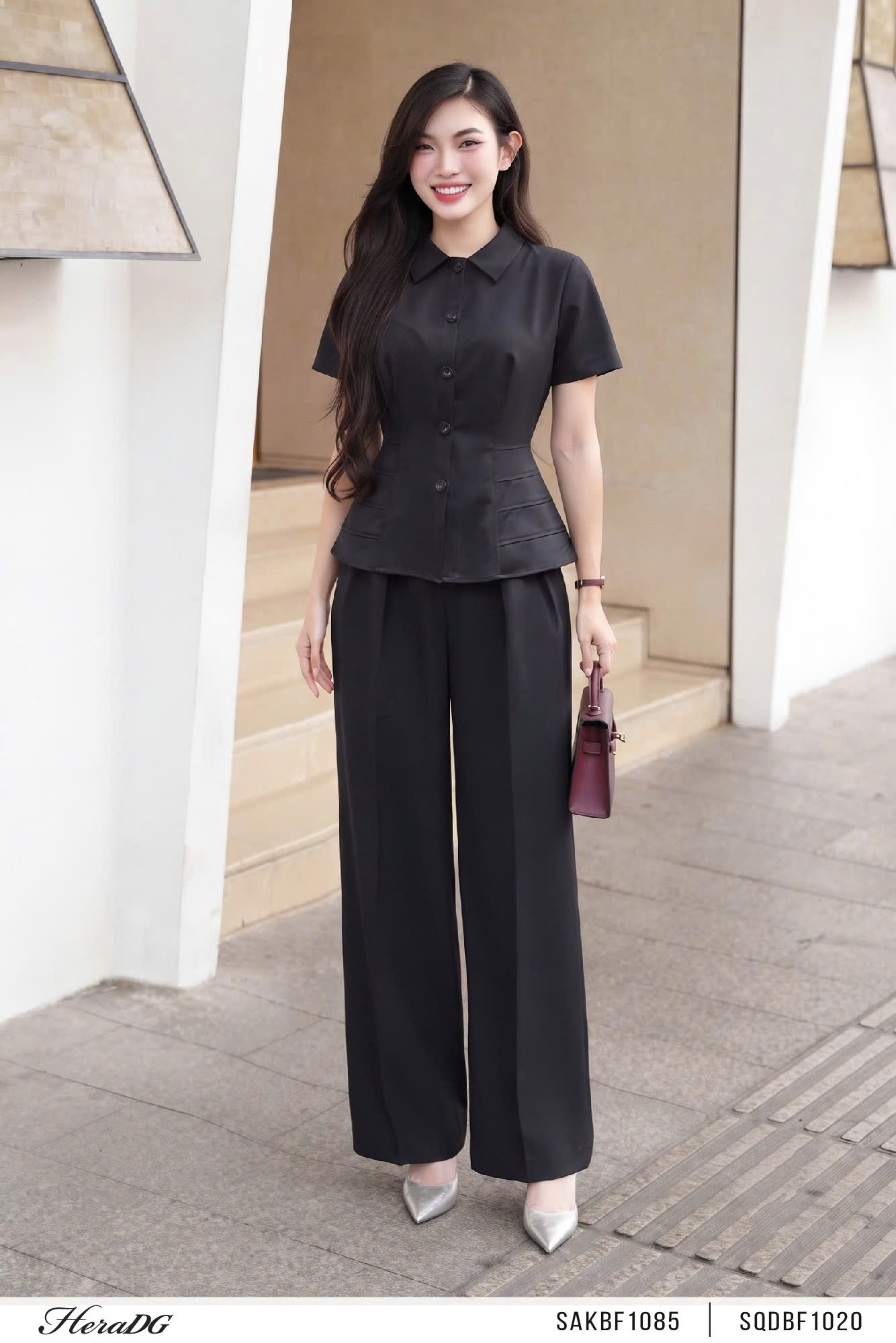 Ảnh của Áo peplum chần chỉ