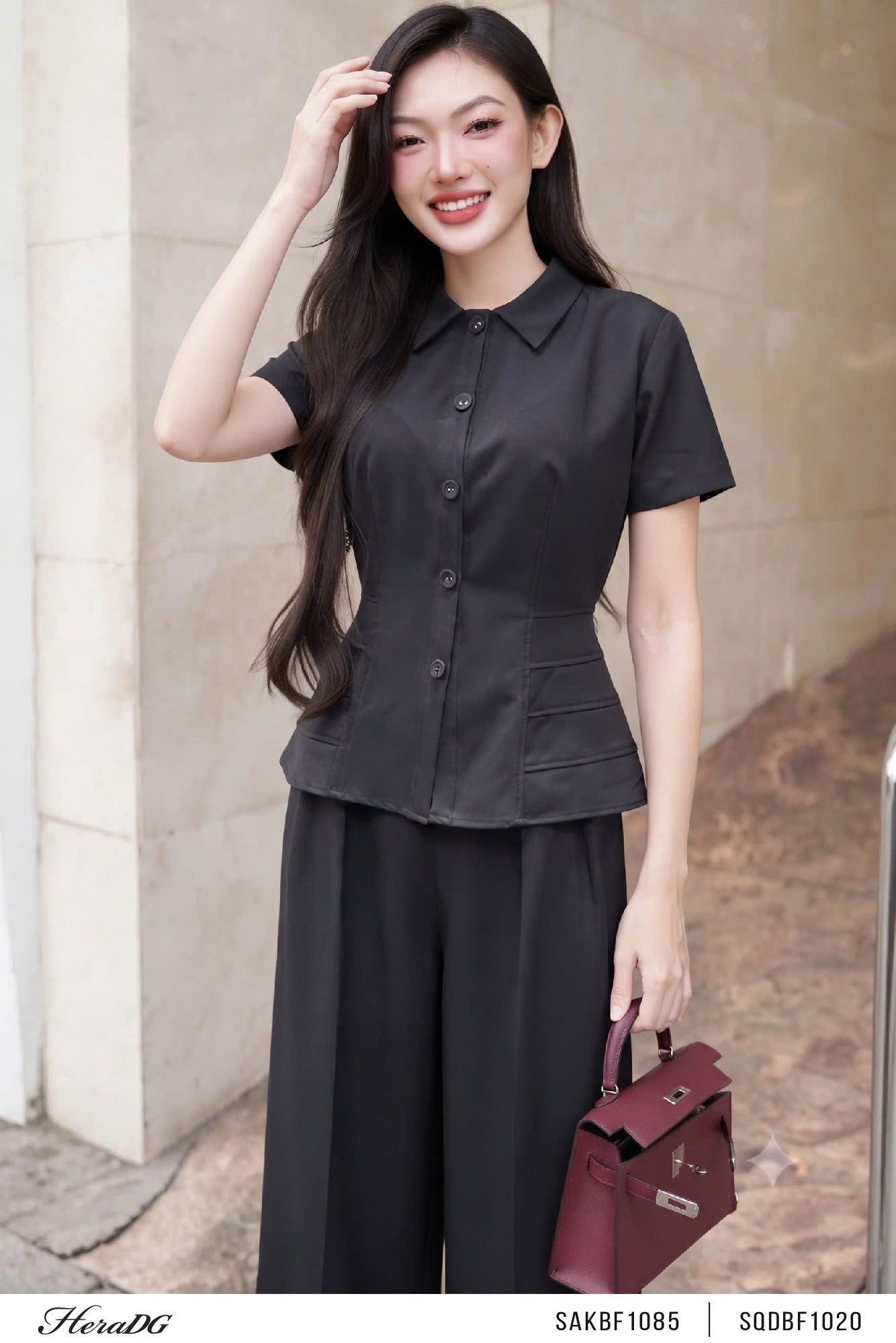 Ảnh của Áo peplum chần chỉ