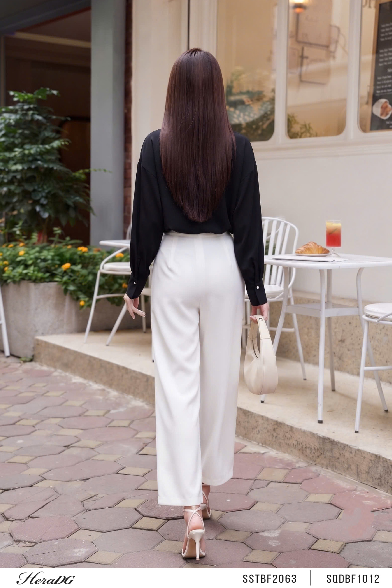 Ảnh của Set áo lụa phối ren