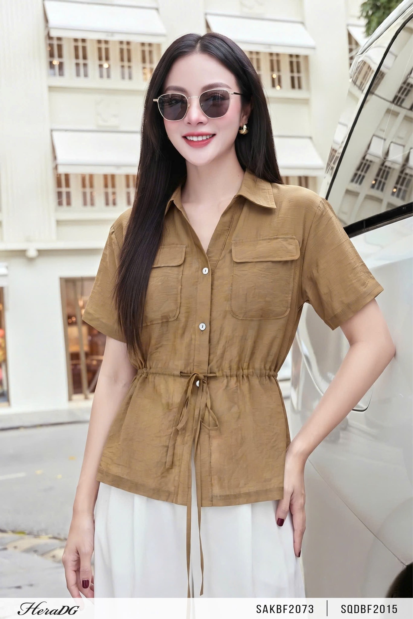 Ảnh của Áo kiểu eo rút dây