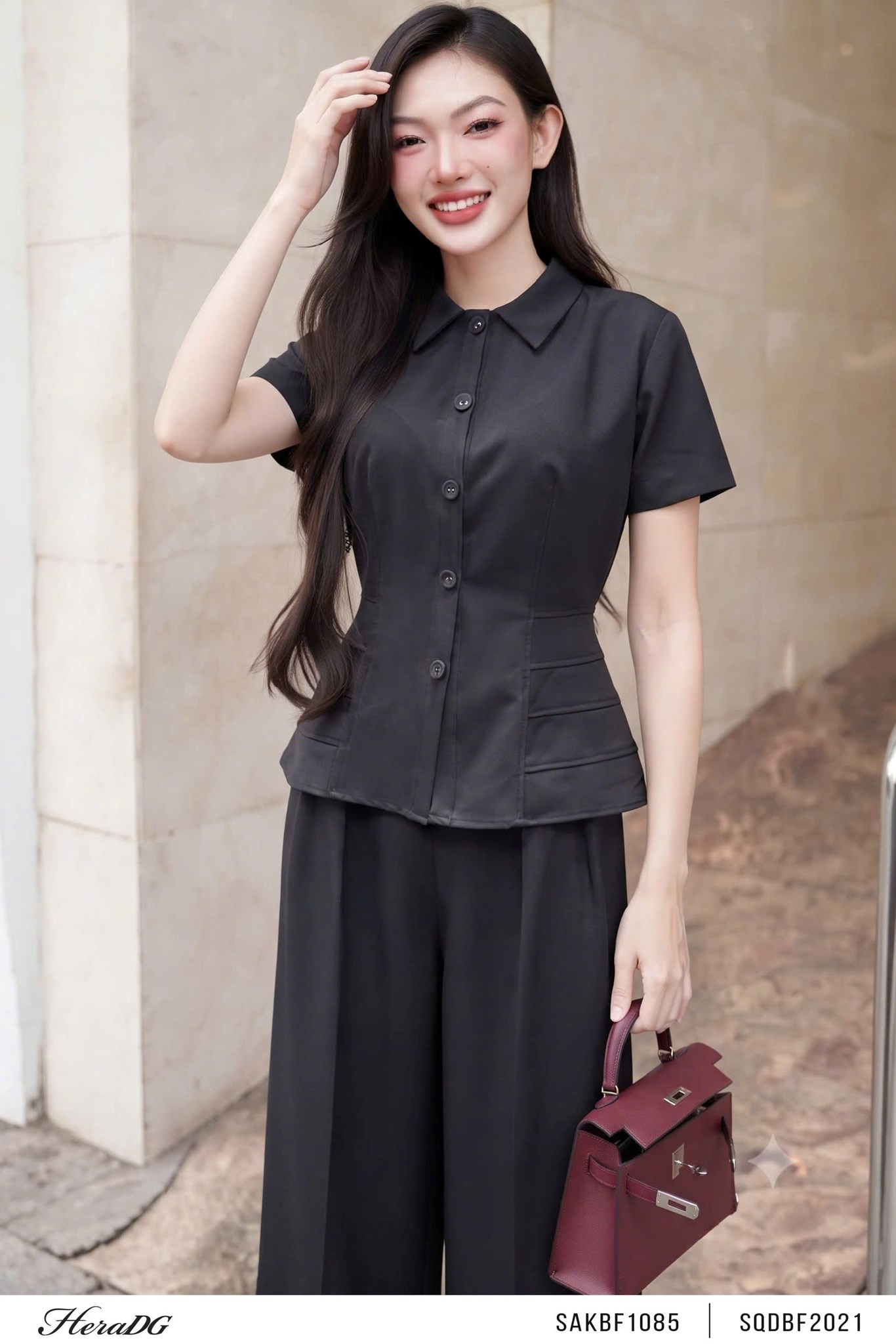Ảnh của Quần suông cạp liền